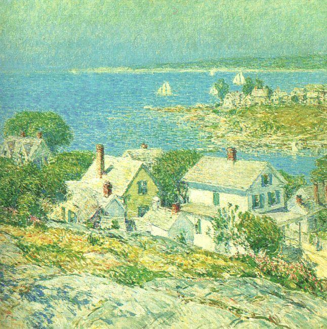 Childe Hassam New England Headlands France oil painting art